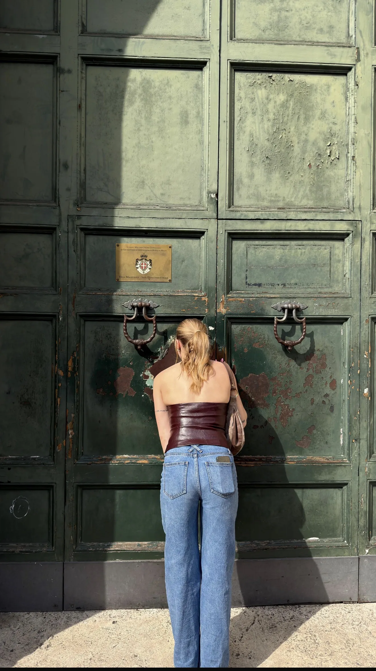 Aventine Keyhole Rome